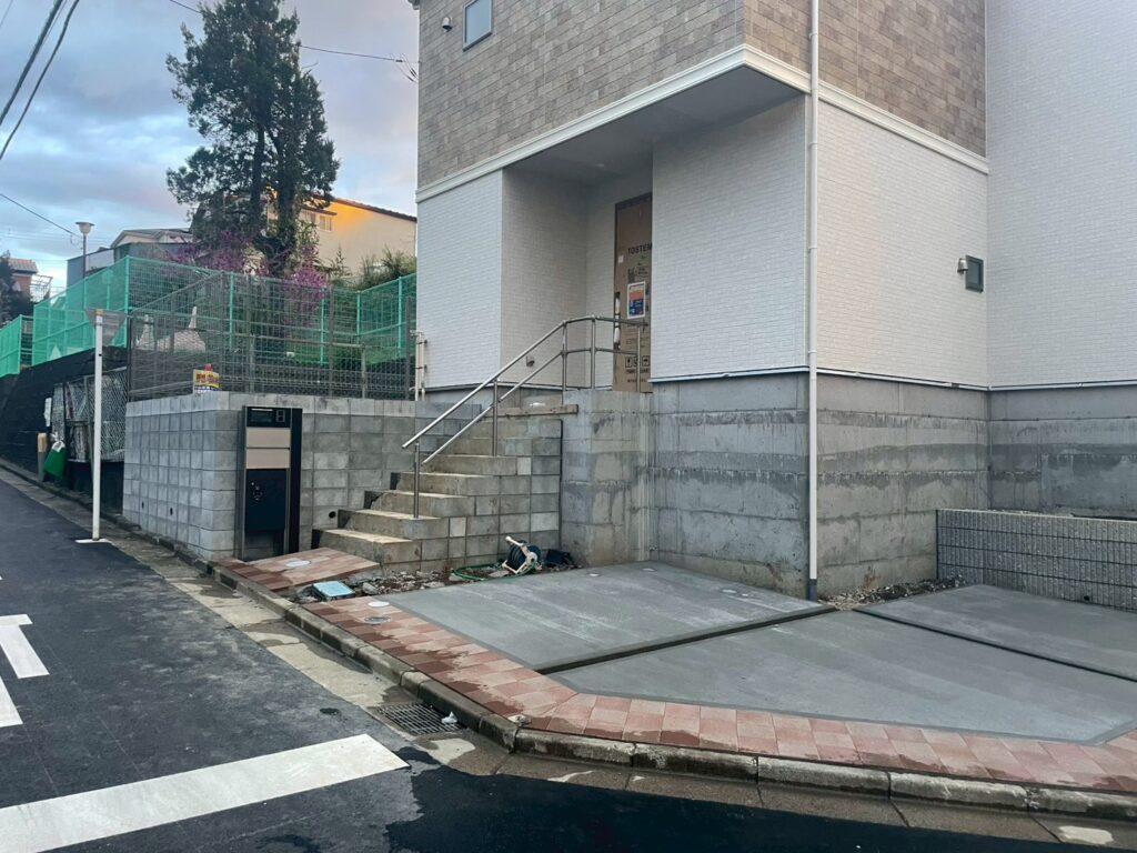新築外構工事の施工事例
