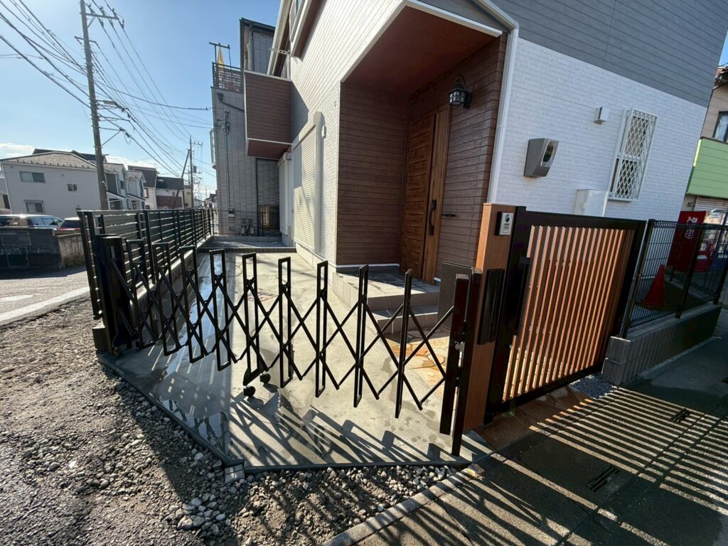 新築外構工事の施工事例