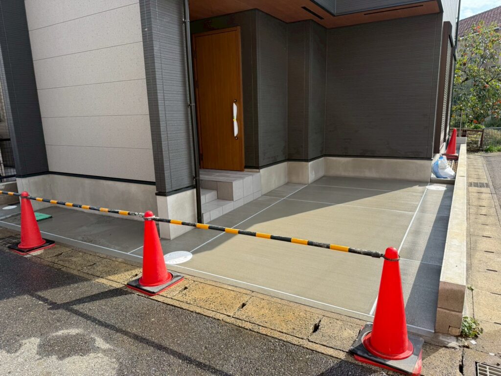 新築外構工事の施工事例